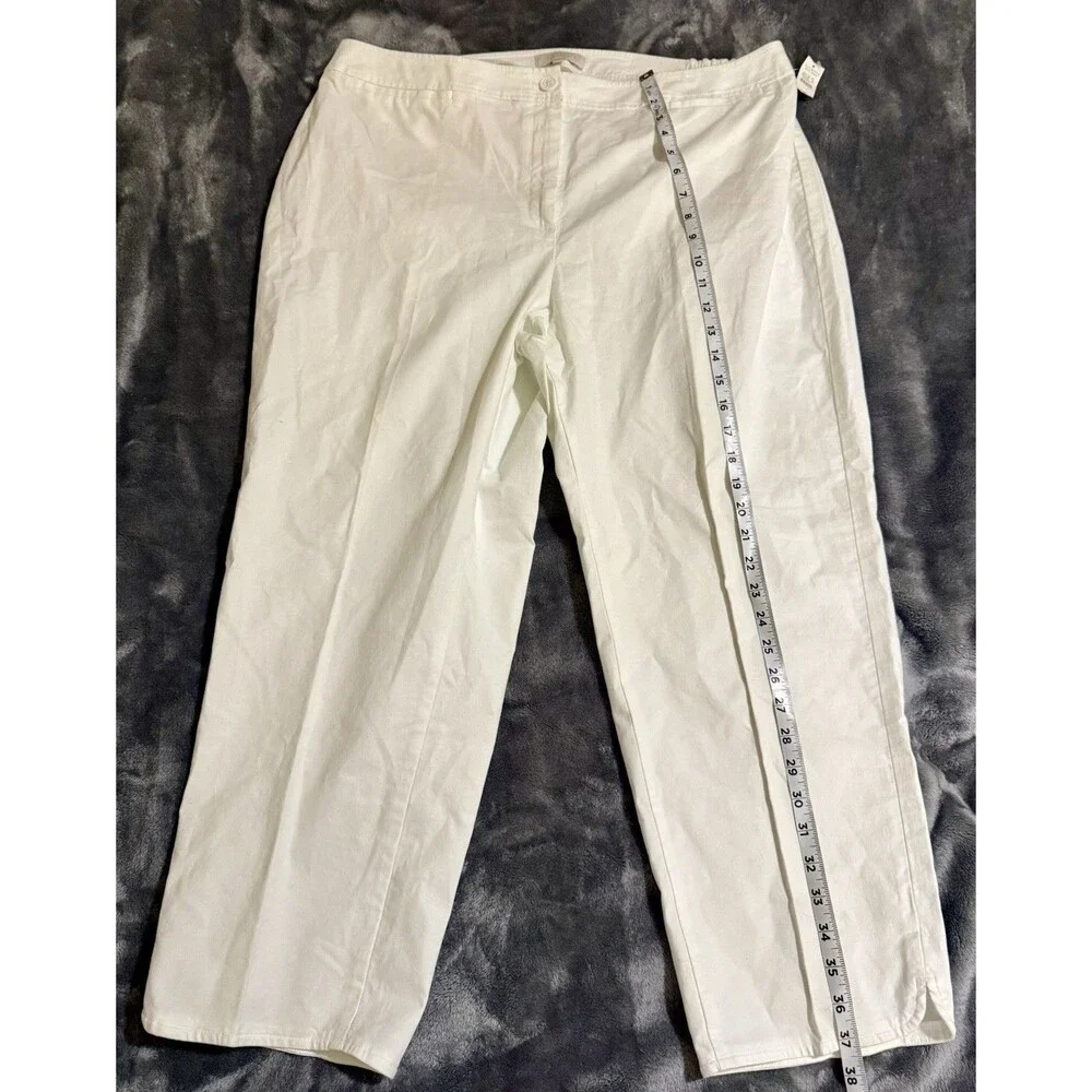 J. Crew Women’s Size 27-28 Small White Stretch Skinny Jeans Style G1972